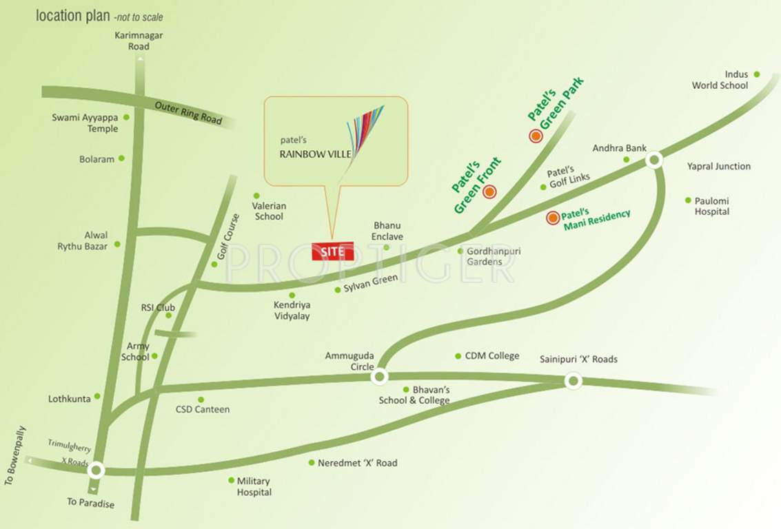  patel rainbow ville Images for Location Plan of Omsree Patel Rainbow Ville