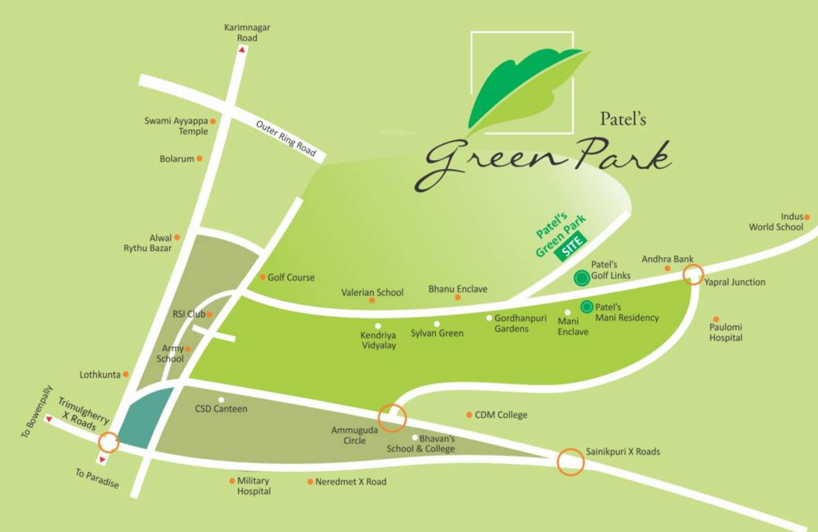  patels green park Images for Location Plan of Omsree Patels Green Park