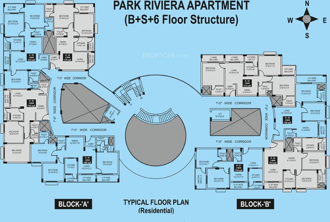 Images for Cluster Plan of Appolo Park Riviera Apartment