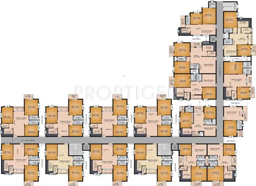  elegance Images for Cluster Plan of Prabhujee Elegance