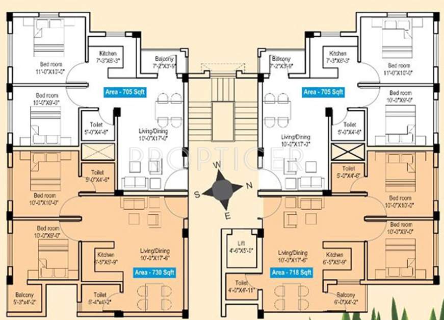 Images for Cluster Plan of Appolo Shardha Enclave Apartment
