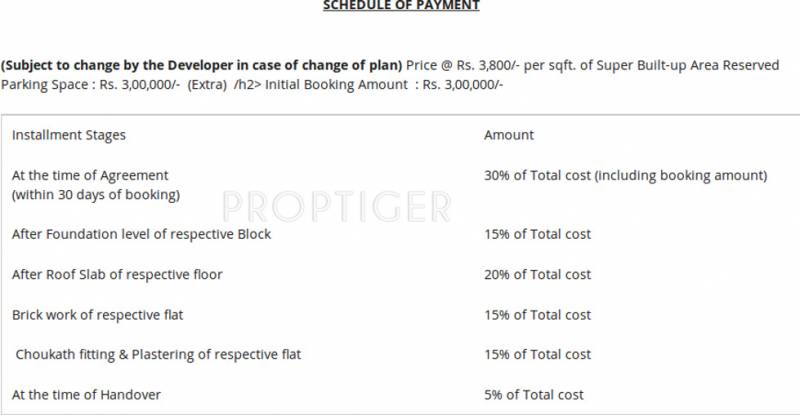 Images for Payment Plan of Appolo Rashmi Delight