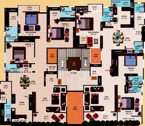 Images for Cluster Plan of Govianu Grace Garden