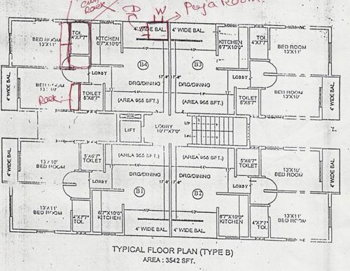 Images for Cluster Plan of Ajiban Subhadra Apartments Images for Cluster Plan of Ajiban Subhadra Apartments