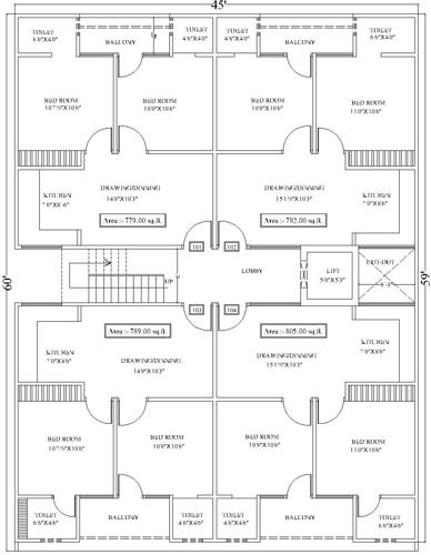 Images for Cluster Plan of Vibrant Nandan Residency 3 Images for Cluster Plan of Vibrant Nandan Residency 3