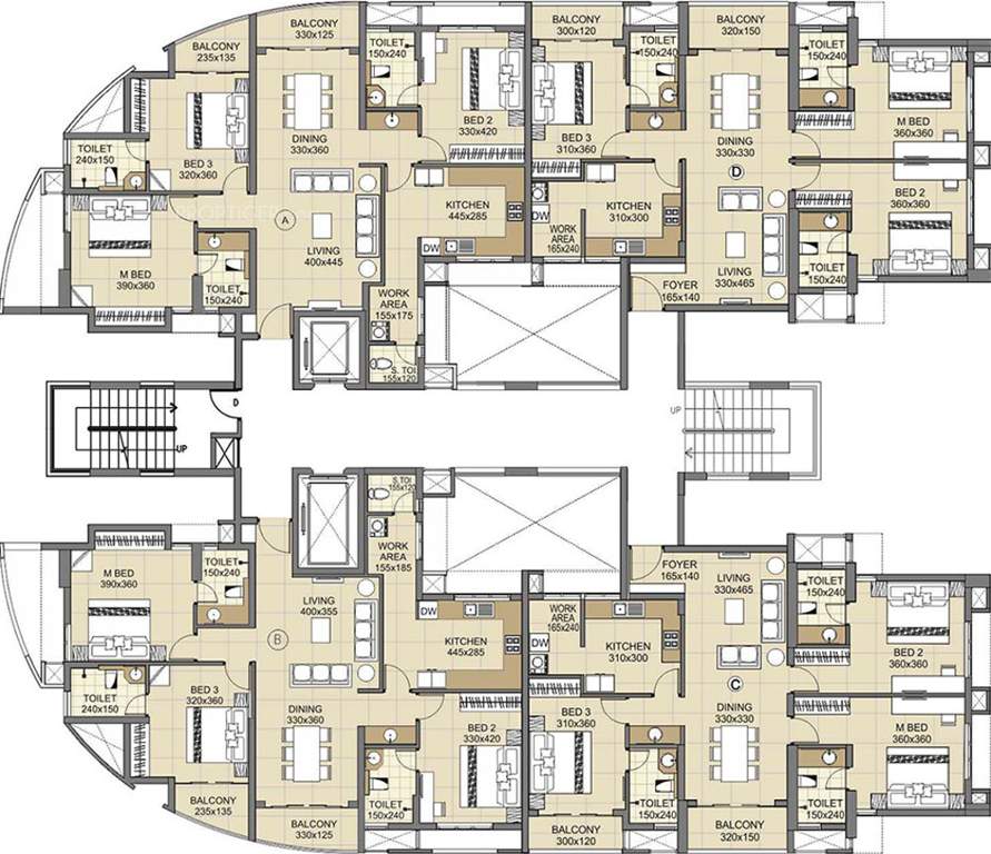 Images for Cluster Plan of Skyline 24 Carat