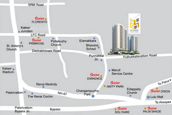Images for Location Plan of Skyline 24 Carat Images for Location Plan of Skyline 24 Carat