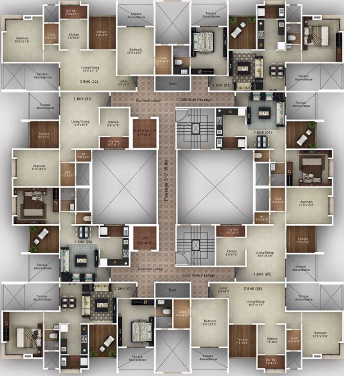 Images for Cluster Plan of Geeta Myrah