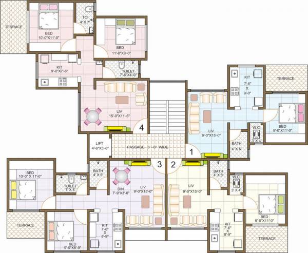 Images for Cluster Plan of Charms Corner