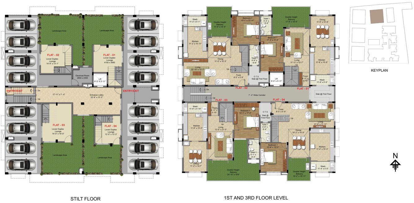 Images for Cluster Plan of India Coromandel Enclave