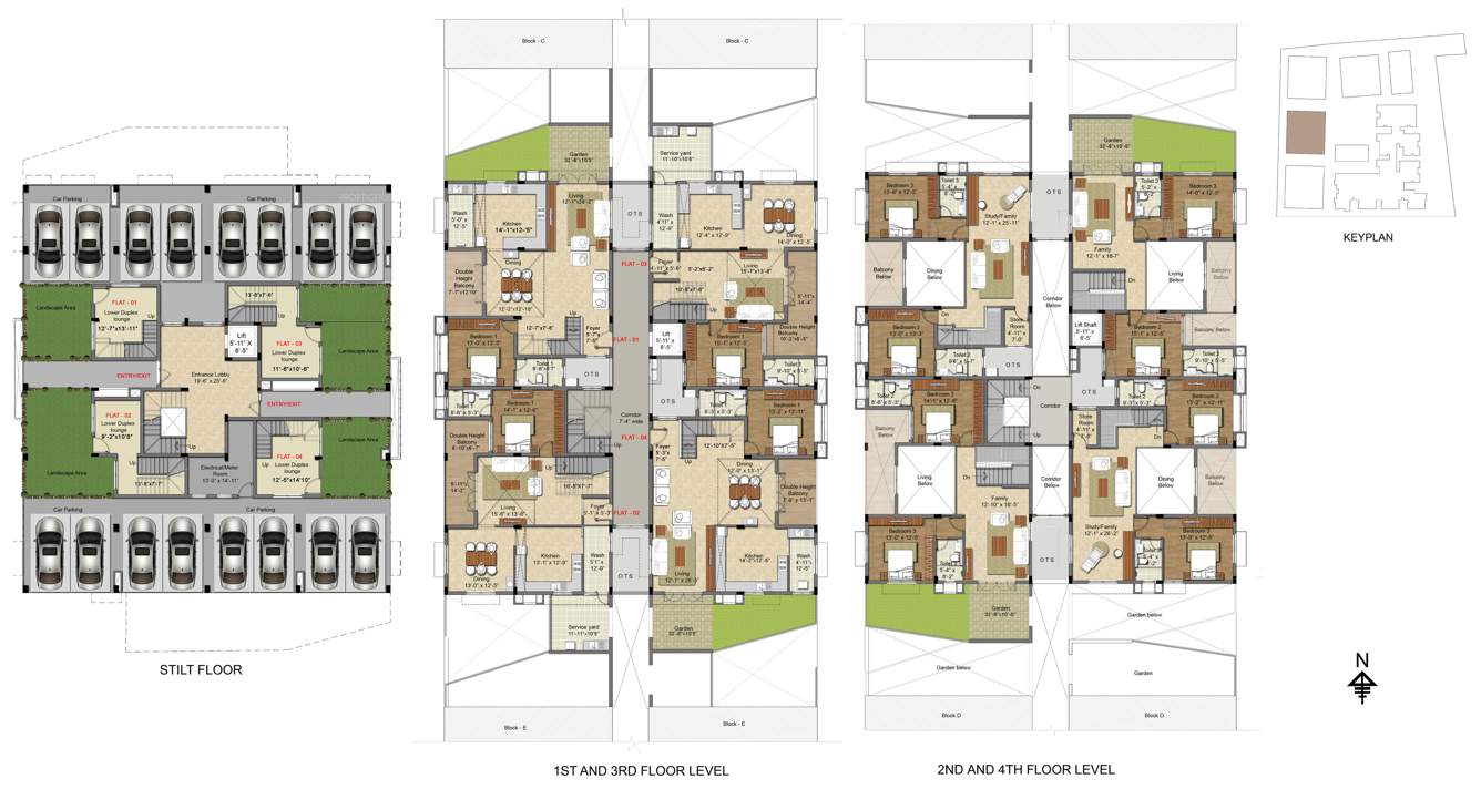 Images for Cluster Plan of India Coromandel Enclave