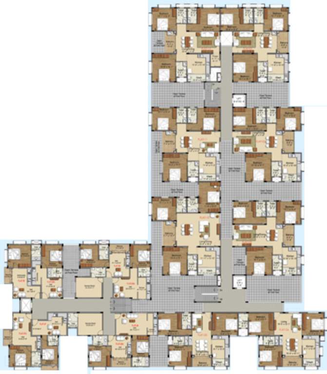 Images for Cluster Plan of India Coromandel Enclave