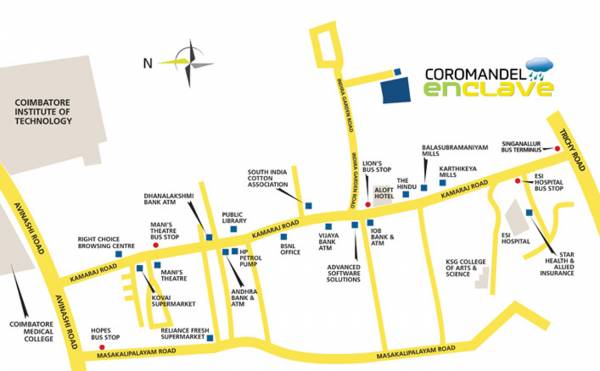 Images for Location Plan of India Coromandel Enclave