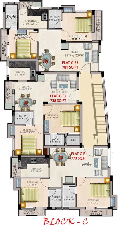 Images for Cluster Plan of SS Suba
