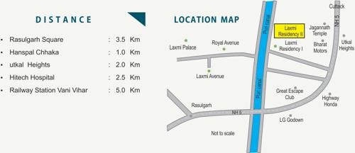  residency Images for Location Plan of Laxmi Residency