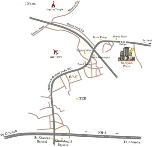 Images for Location Plan of Narayan Plaza plaza Images for Location Plan of Narayan Plaza