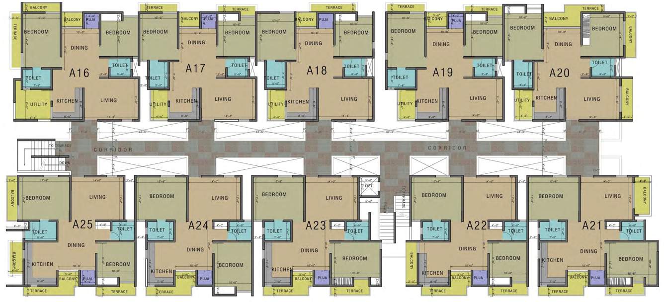 Images for Cluster Plan of ARN Padmavathy Avenue