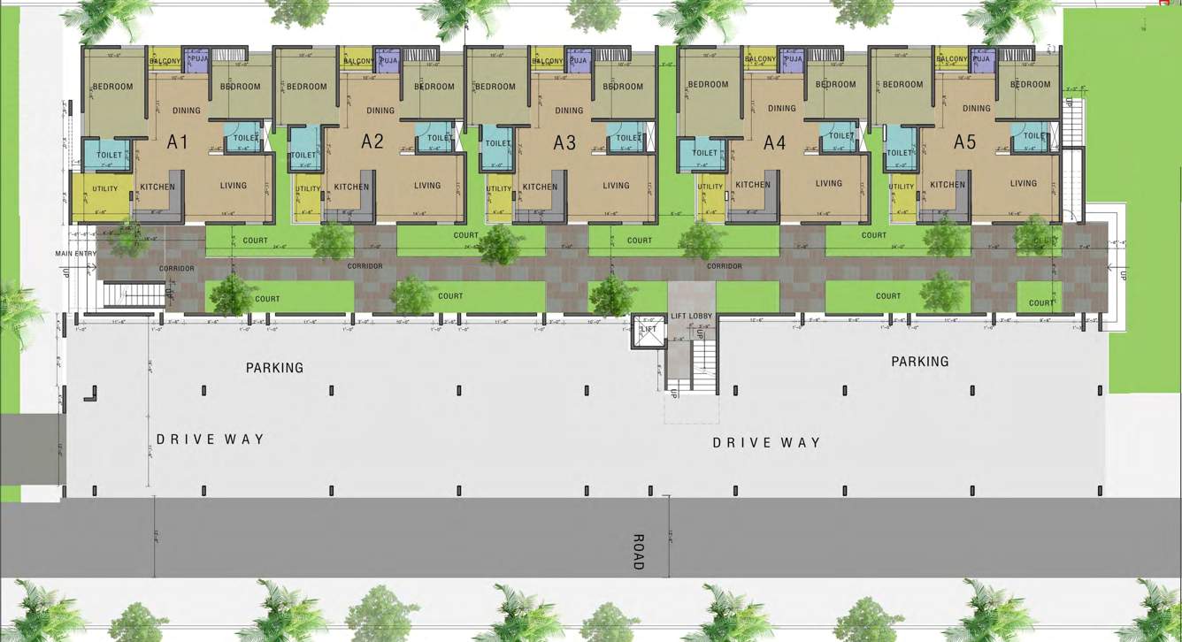Images for Cluster Plan of ARN Padmavathy Avenue