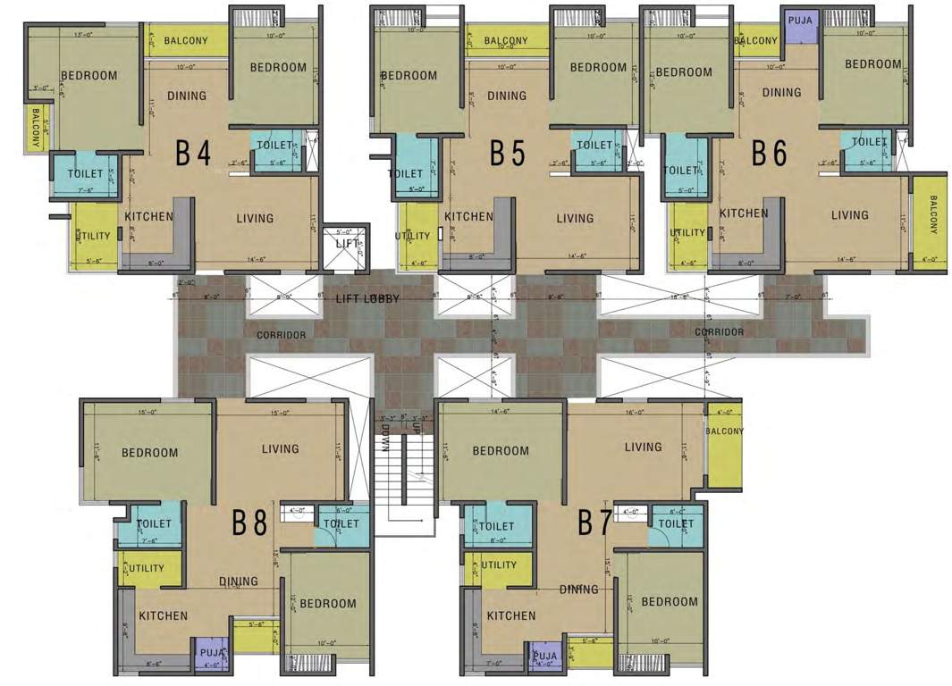 Images for Cluster Plan of ARN Padmavathy Avenue