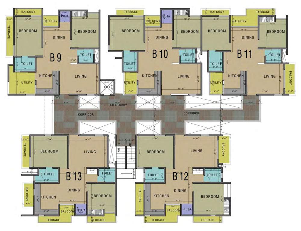 Images for Cluster Plan of ARN Padmavathy Avenue