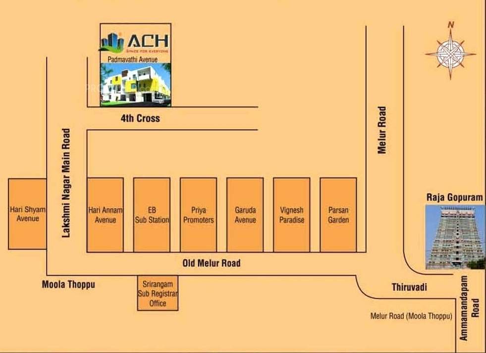 Images for Location Plan of ARN Padmavathy Avenue