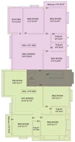 Images for Cluster Plan of JB Madhav Residency