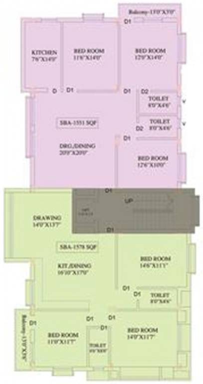 Images for Cluster Plan of JB Madhav Residency