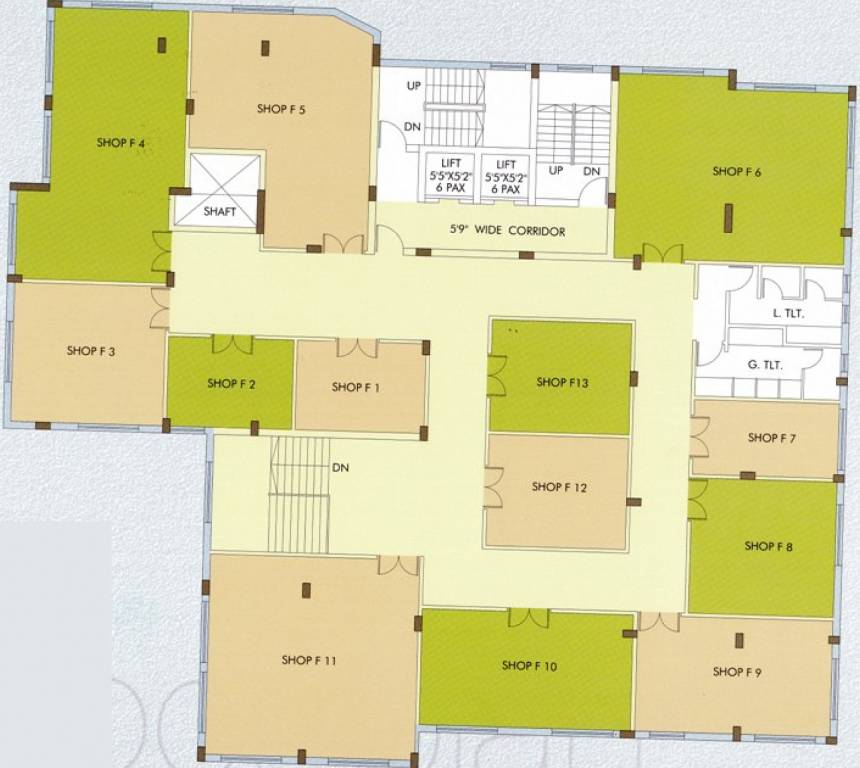 richmond group royal Royal Cluster Plan for 1st Floor