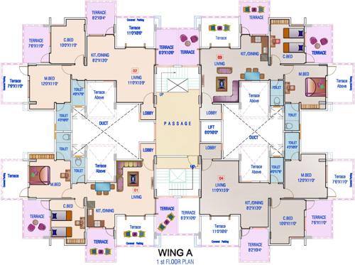 Images for Cluster Plan of Nemichand Geet Siddhi Images for Cluster Plan of Nemichand Geet Siddhi