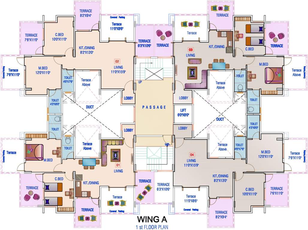 Images for Cluster Plan of Nemichand Geet Siddhi