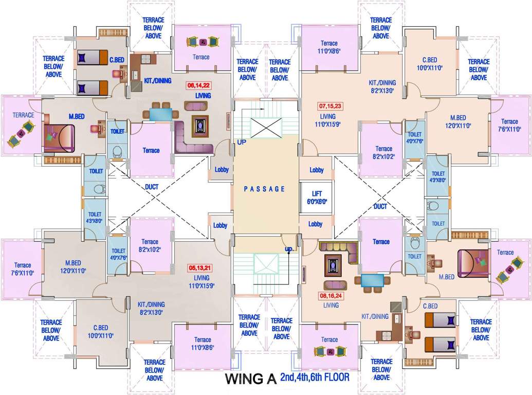 Images for Cluster Plan of Nemichand Geet Siddhi