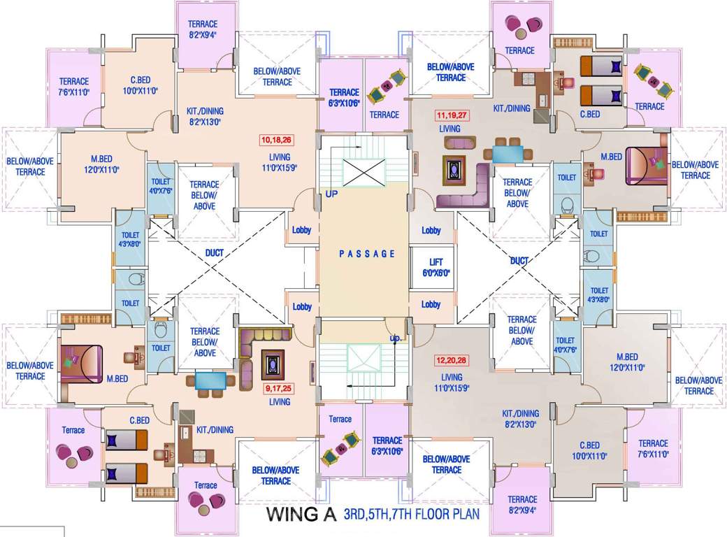 Images for Cluster Plan of Nemichand Geet Siddhi