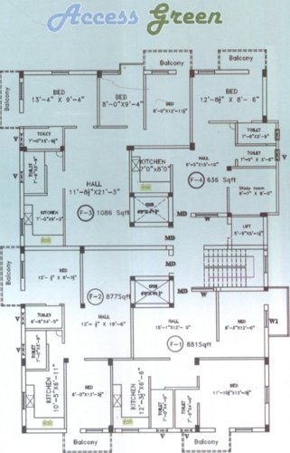 Images for Cluster Plan of Access Green Images for Cluster Plan of Access Green