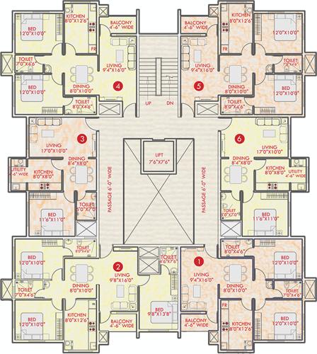 Images for Cluster Plan of Vishal Valankannis Heights Images for Cluster Plan of Vishal Valankannis Heights
