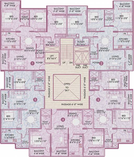 Images for Cluster Plan of Vishal Valankannis Heights Images for Cluster Plan of Vishal Valankannis Heights