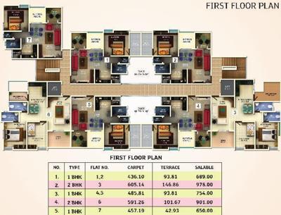 Images for Cluster Plan of Bansal Sai Enclave