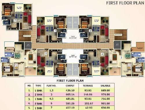 Images for Cluster Plan of Bansal Sai Enclave