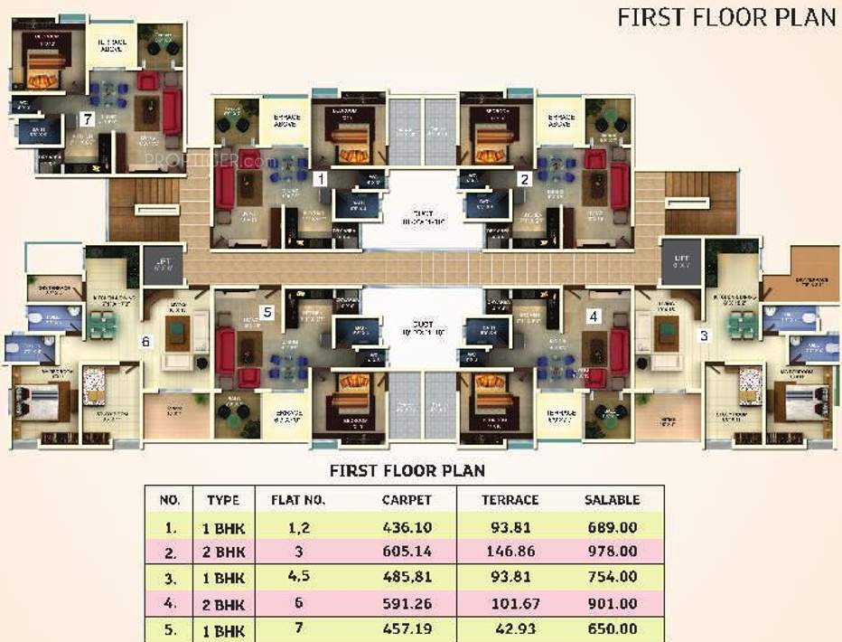 Images for Cluster Plan of Bansal Sai Enclave