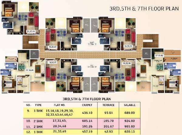 Images for Cluster Plan of Bansal Sai Enclave