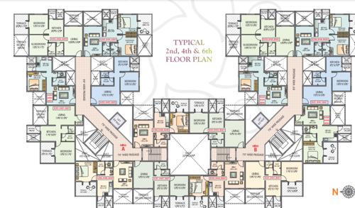  indrayaniira Tower A Cluster Plan