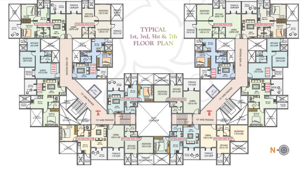  indrayaniira Tower B Cluster Plan