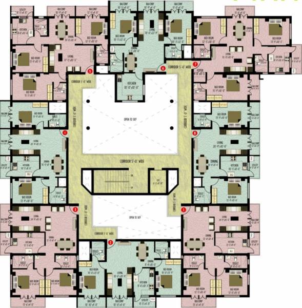 Images for Cluster Plan of Vishal Valankannis Mist