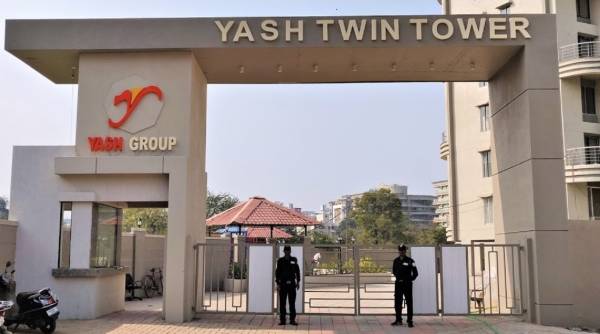  twin-tower Gated Community