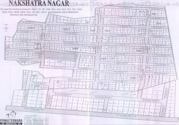 Images for Layout Plan of Venkateswara Nakshatra Nagar