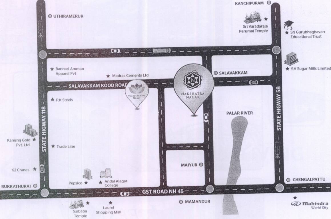 Images for Location Plan of Venkateswara Nakshatra Nagar