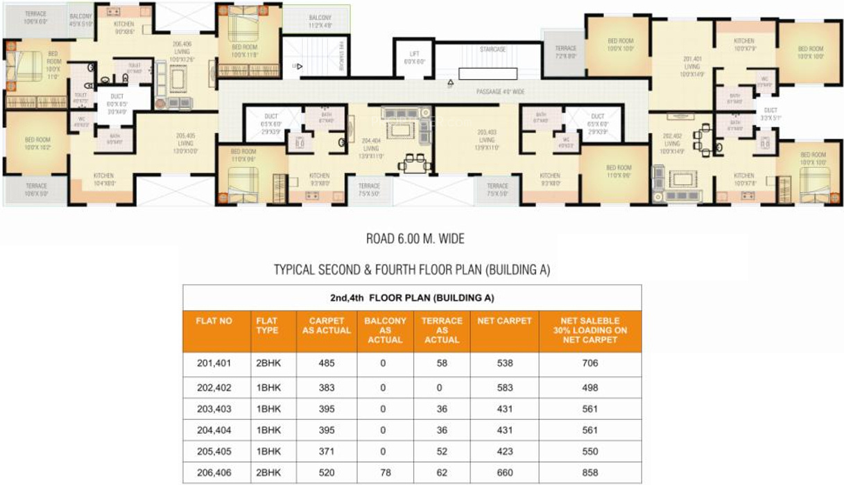 Images for Cluster Plan of AV Vitthal Empire