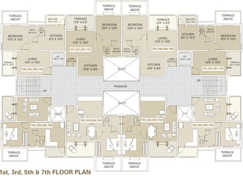 Images for Cluster Plan of Rushabh Villa villa Images for Cluster Plan of Rushabh Villa
