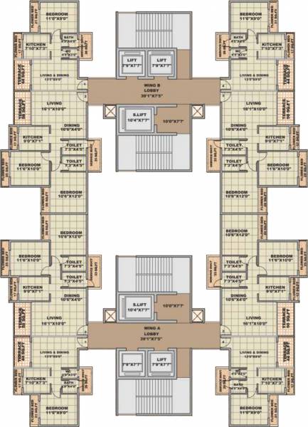Images for Cluster Plan of Bhairaav Gold Crest