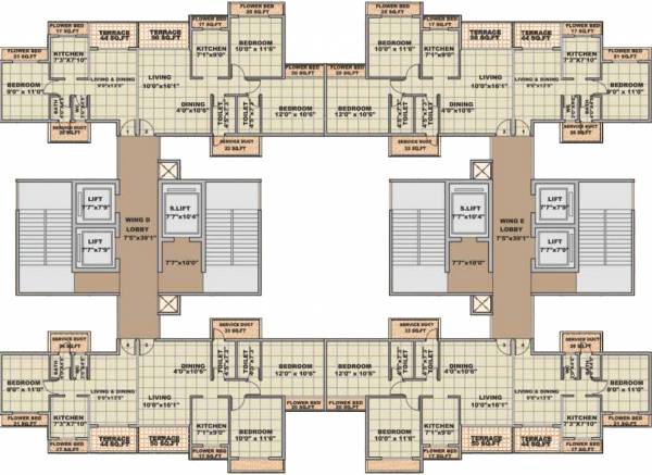 Images for Cluster Plan of Bhairaav Gold Crest