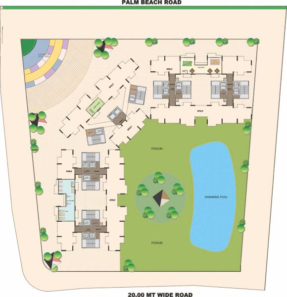 Images for Layout Plan of Bhairaav Gold Crest